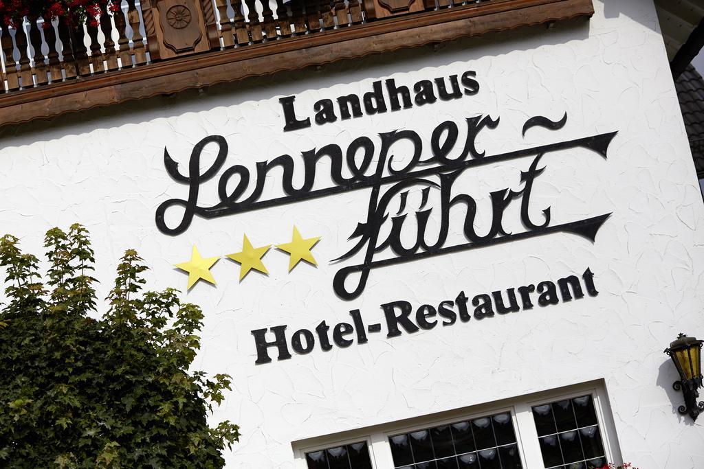 Landhaus Lenneper-Fuehrt Kirchhundem Exteriör bild